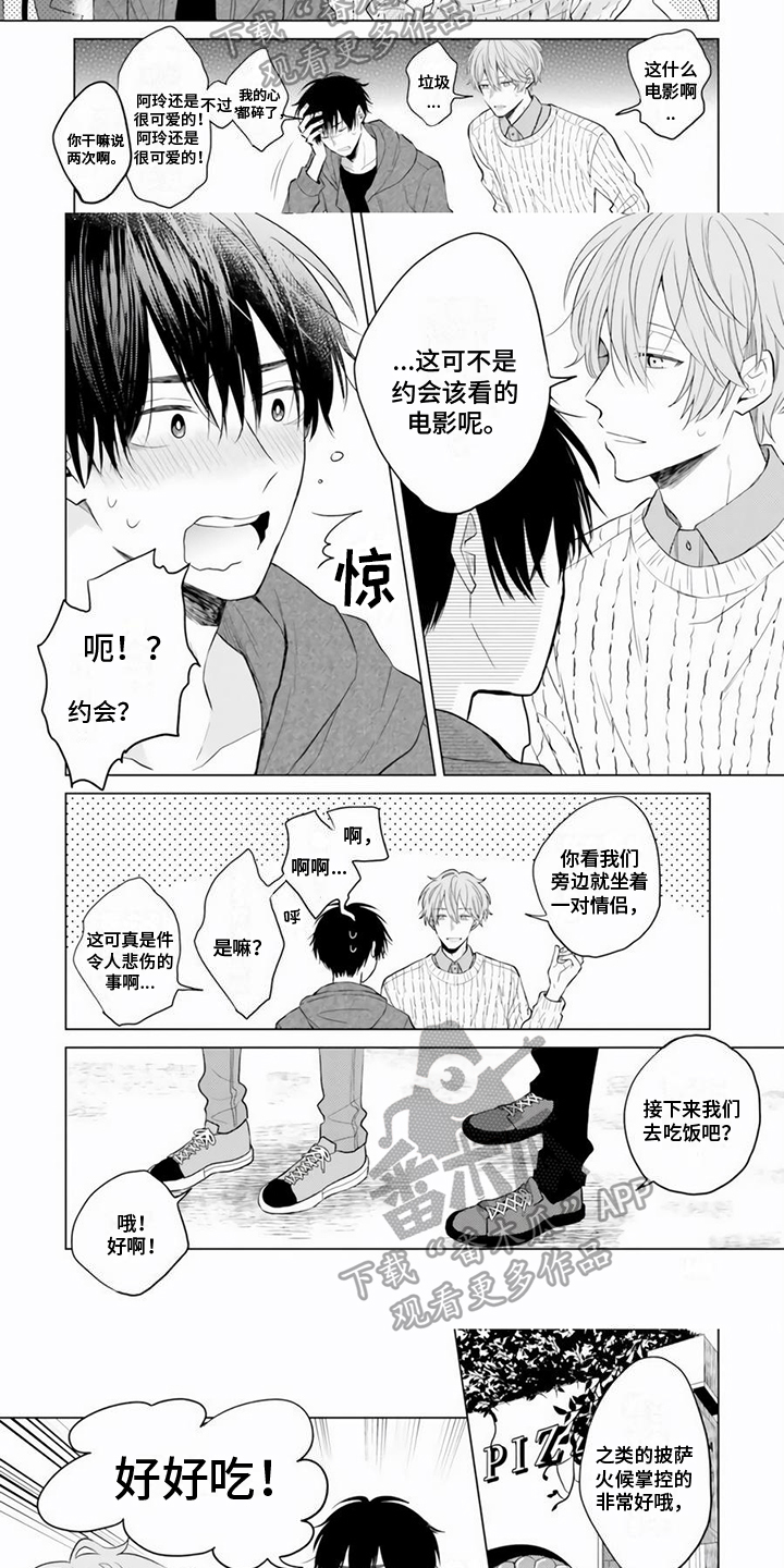 《关系转变》漫画最新章节第17章：约会免费下拉式在线观看章节第【5】张图片