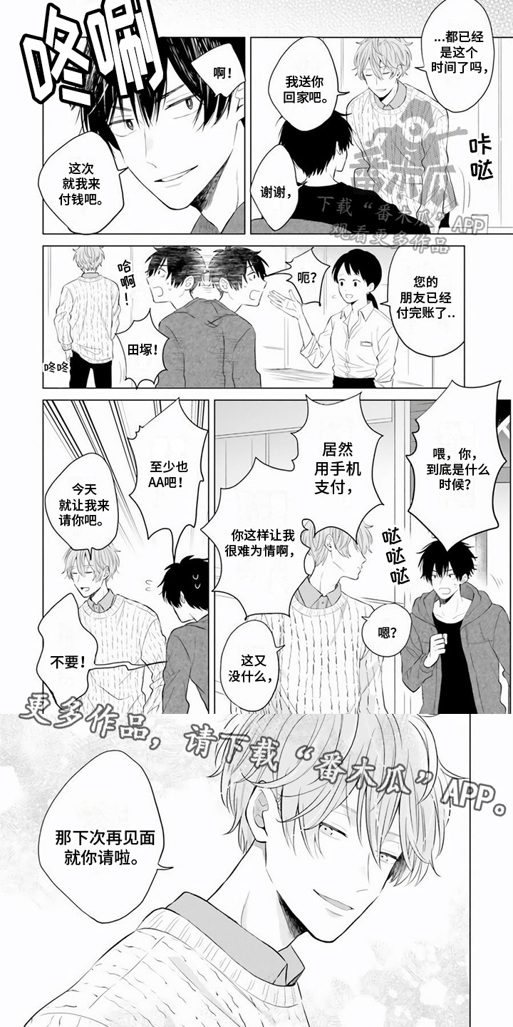 《关系转变》漫画最新章节第17章：约会免费下拉式在线观看章节第【2】张图片