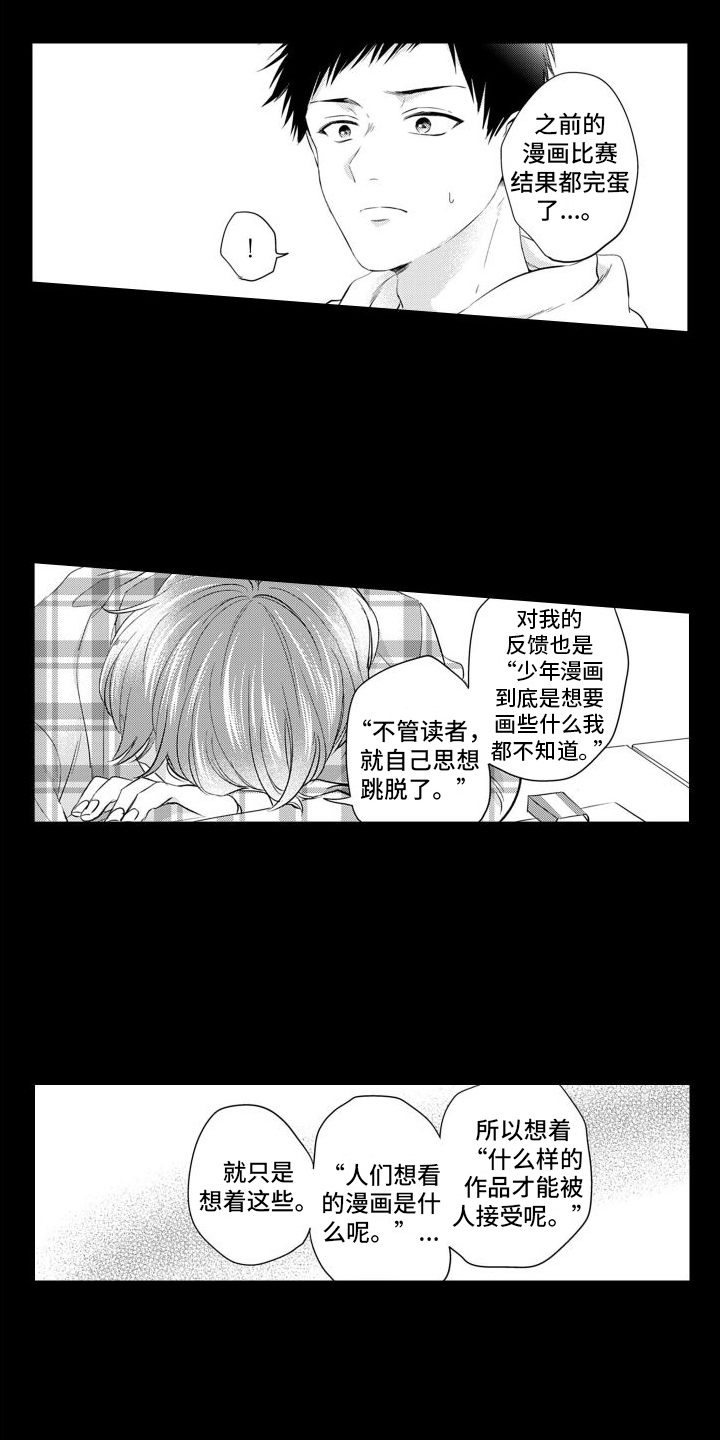 《配音演员与漫画家》漫画最新章节第4章：鼓励免费下拉式在线观看章节第【7】张图片