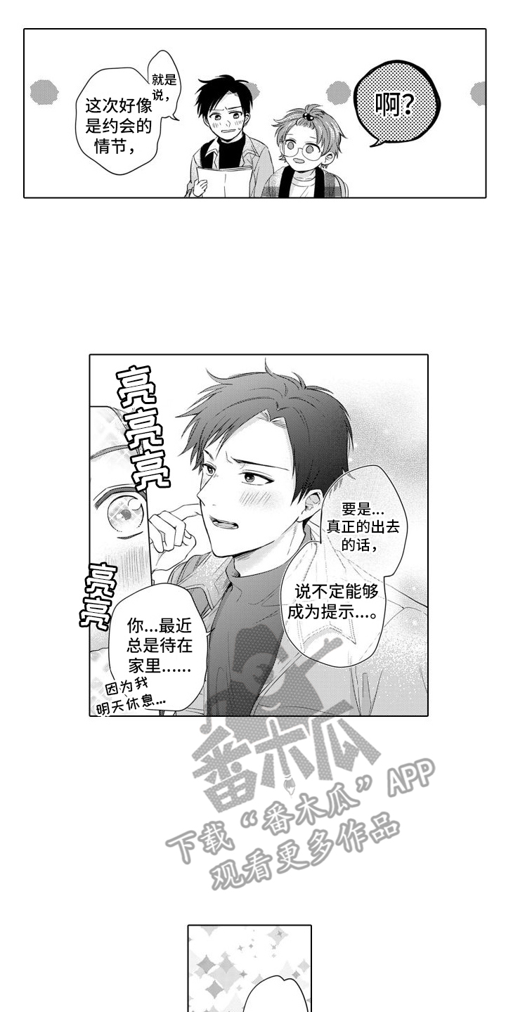 《配音演员与漫画家》漫画最新章节第6章：约会免费下拉式在线观看章节第【4】张图片