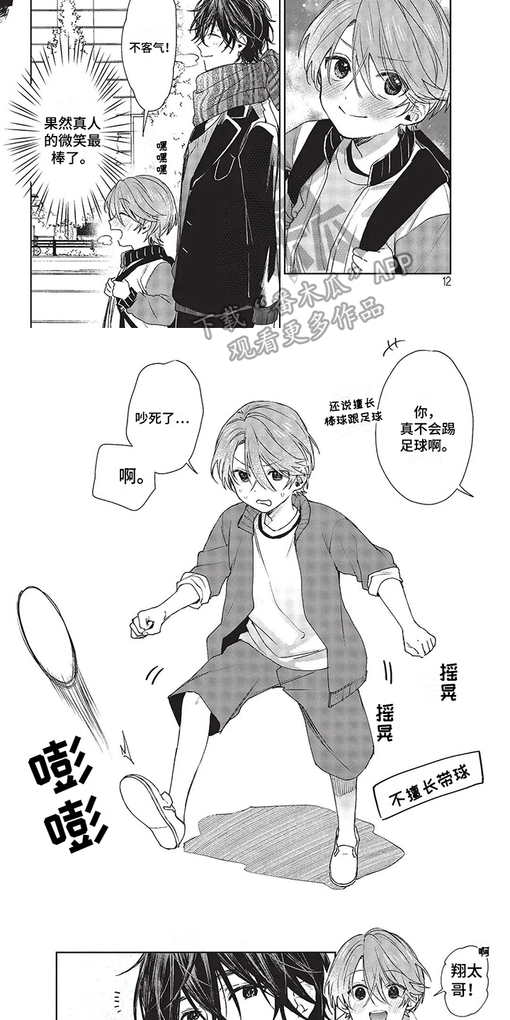 《温馨的兄弟俩》漫画最新章节第19章：发呆免费下拉式在线观看章节第【3】张图片