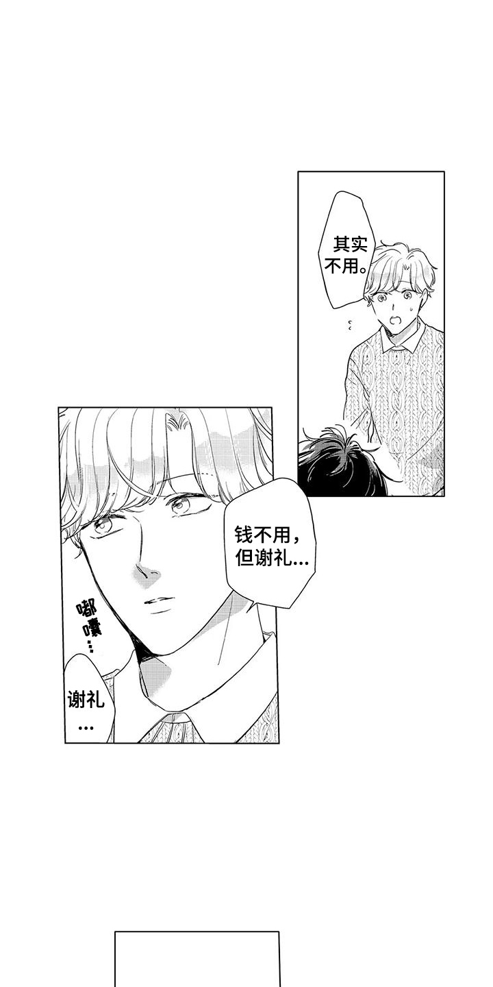 《纯情粉丝》漫画最新章节第7章：谢礼免费下拉式在线观看章节第【15】张图片