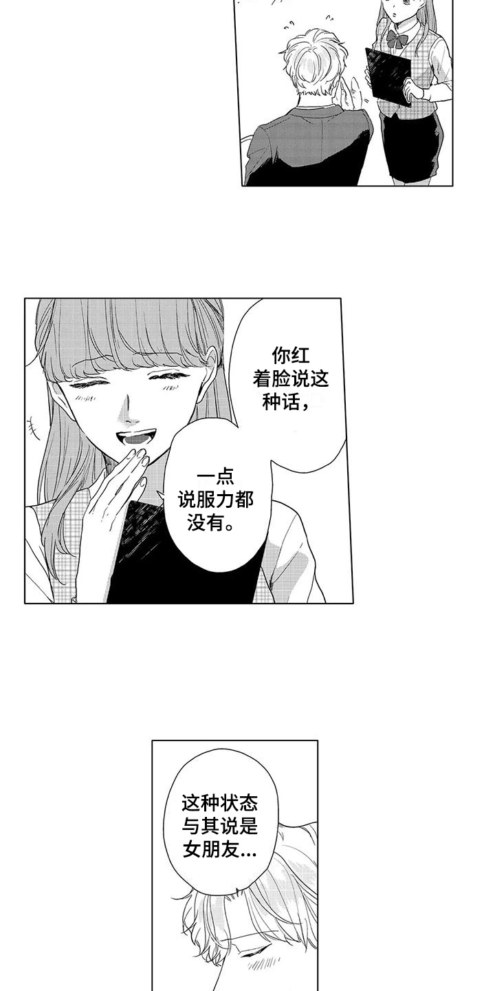 《纯情粉丝》漫画最新章节第12章：害怕承认免费下拉式在线观看章节第【7】张图片