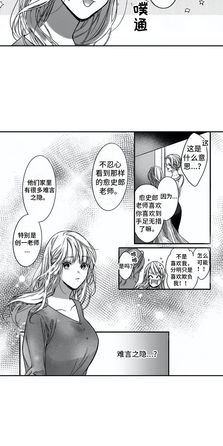 《难言爱》漫画最新章节第4章：不愿回想免费下拉式在线观看章节第【7】张图片