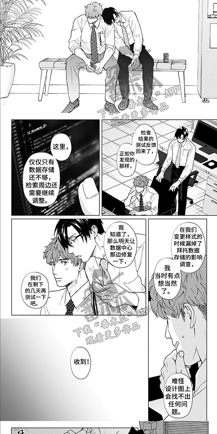 《上司的另一面》漫画最新章节第9章：依靠免费下拉式在线观看章节第【2】张图片