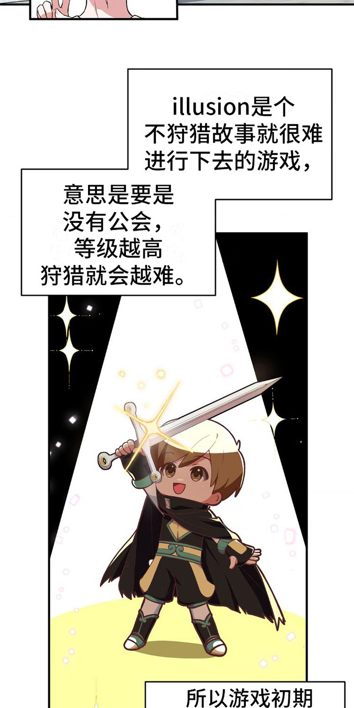 《网恋进行时》漫画最新章节第4章：公会免费下拉式在线观看章节第【12】张图片