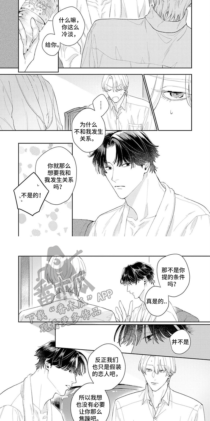 《恋人契约》漫画最新章节第6章：不一样免费下拉式在线观看章节第【4】张图片