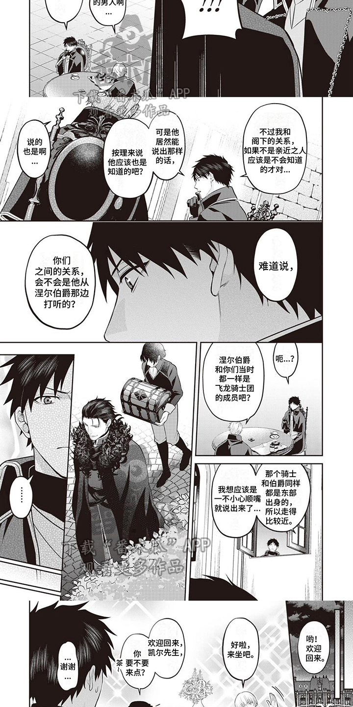 《半魔龙骑士》漫画最新章节第14章：怀疑免费下拉式在线观看章节第【4】张图片