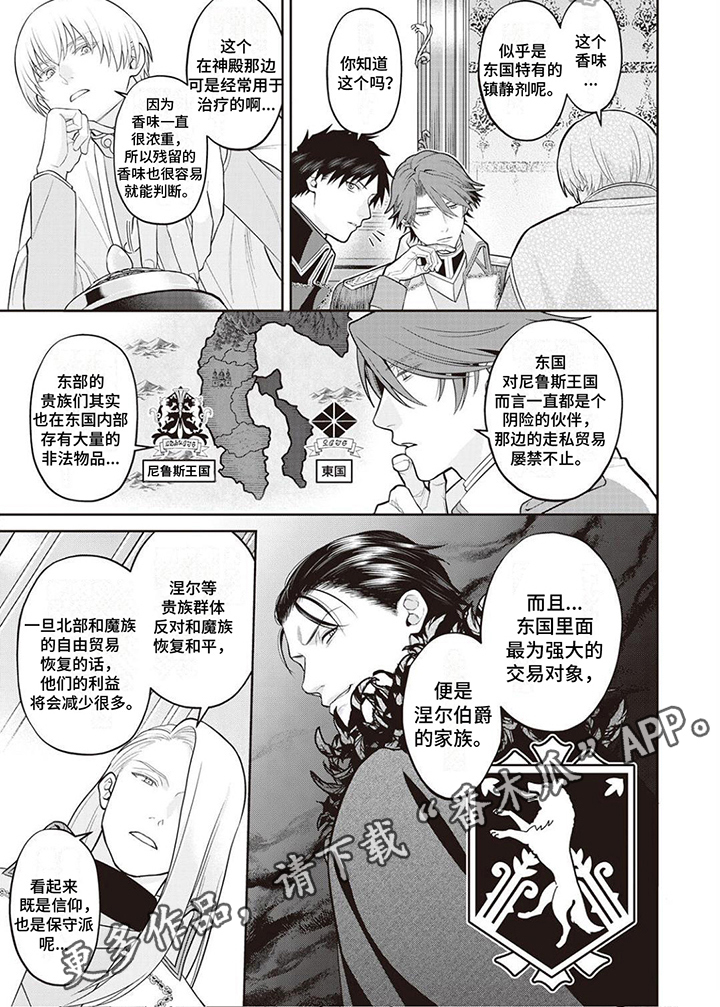 《半魔龙骑士》漫画最新章节第14章：怀疑免费下拉式在线观看章节第【1】张图片