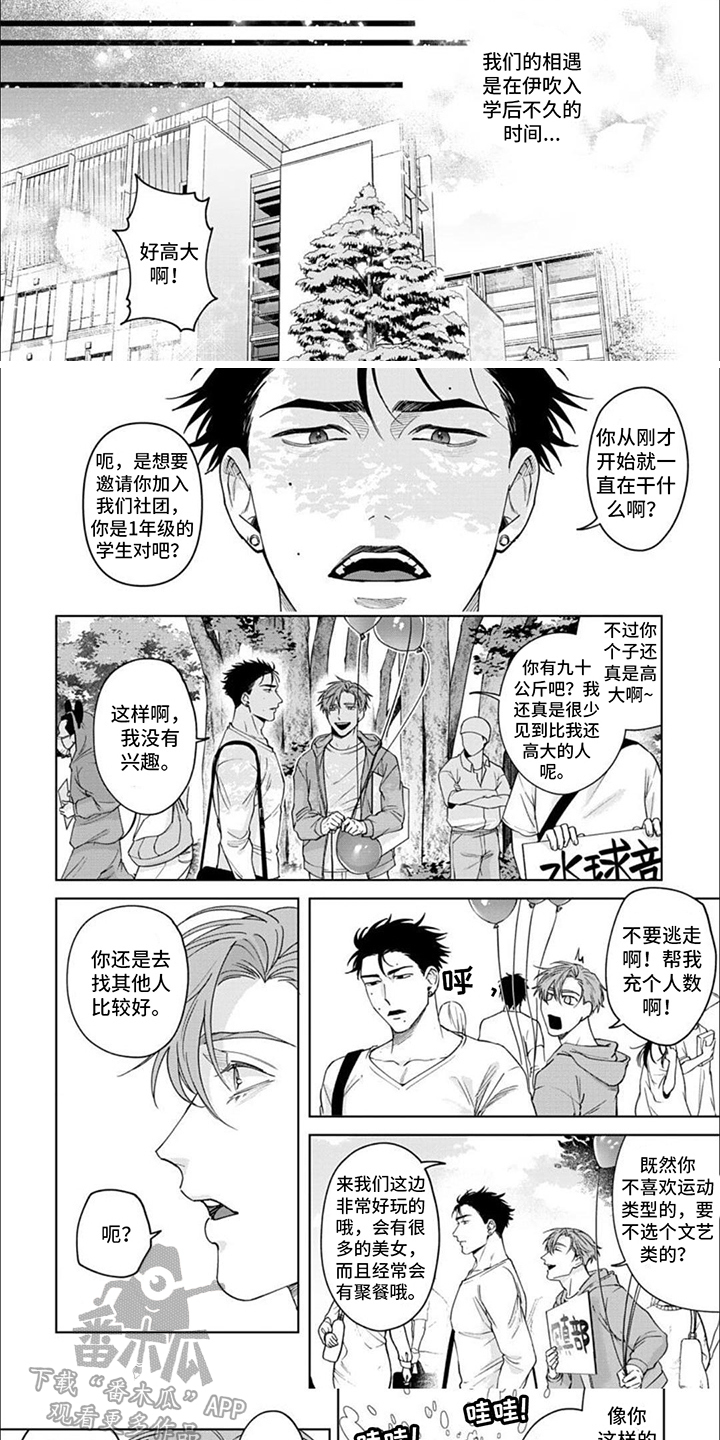 《被上天眷顾的人》漫画最新章节第4章：纠缠不休免费下拉式在线观看章节第【7】张图片