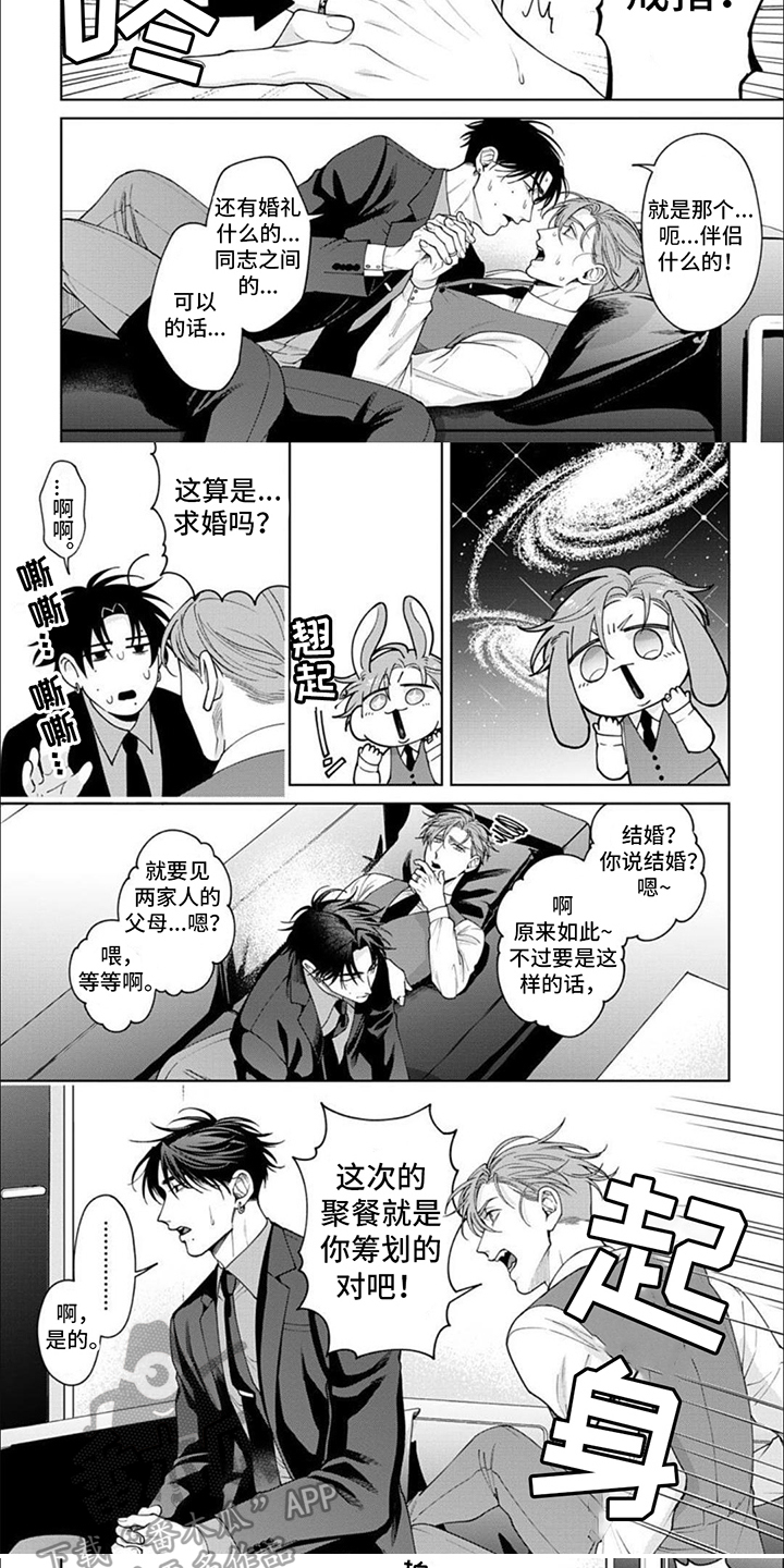 《被上天眷顾的人》漫画最新章节第17章：求婚免费下拉式在线观看章节第【2】张图片