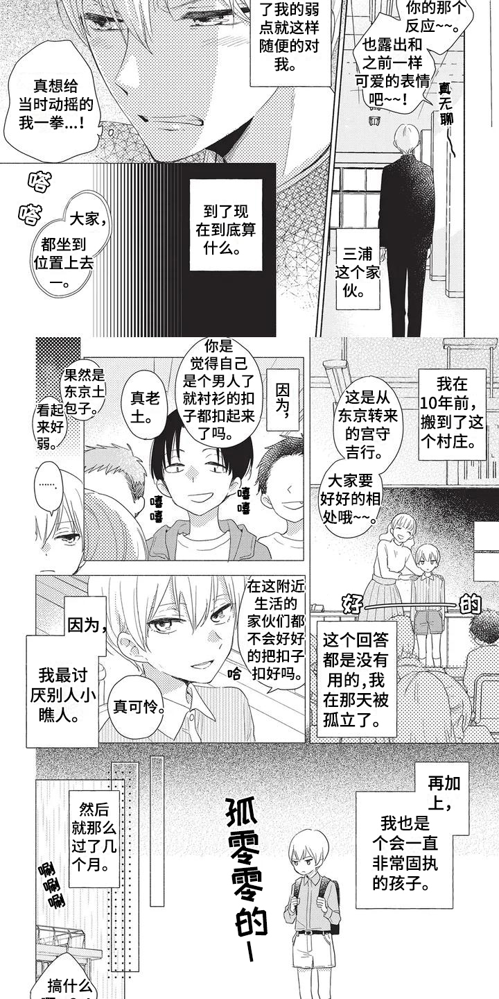 《颜色因你而染》漫画最新章节第1章：梦想免费下拉式在线观看章节第【2】张图片