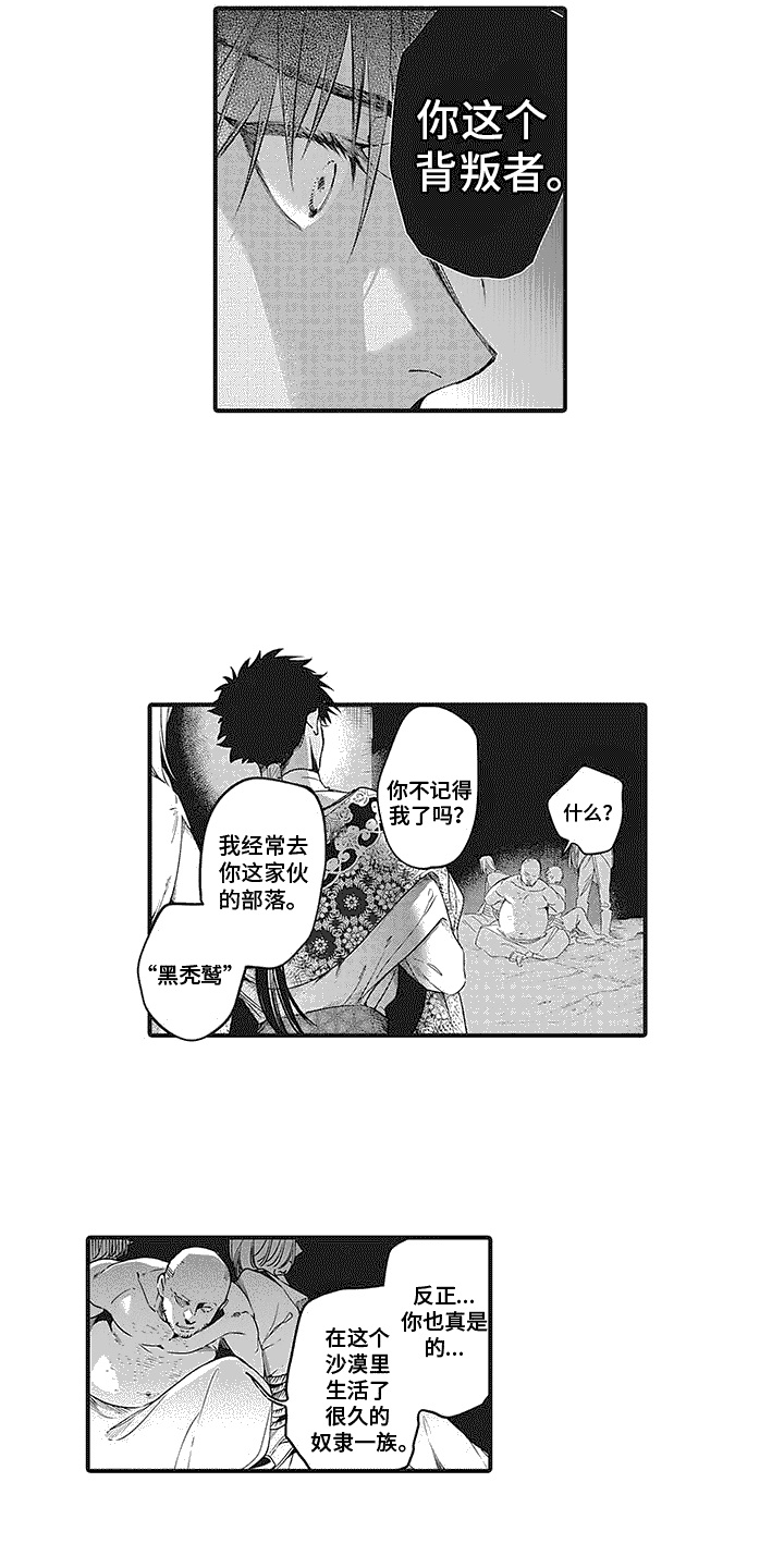 《撒哈拉的幸福者》漫画最新章节第2章：高级布料免费下拉式在线观看章节第【3】张图片