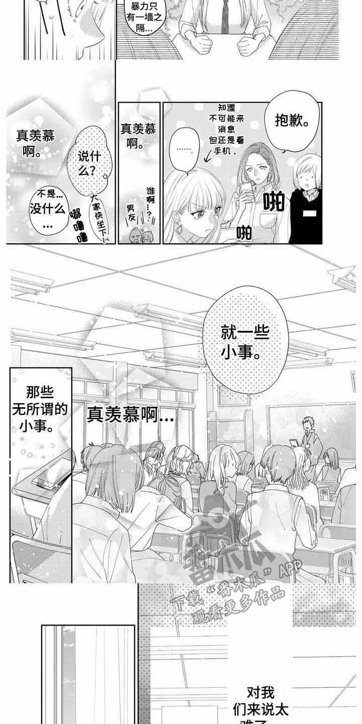 《恋爱守则》漫画最新章节第7章：被驳回免费下拉式在线观看章节第【5】张图片