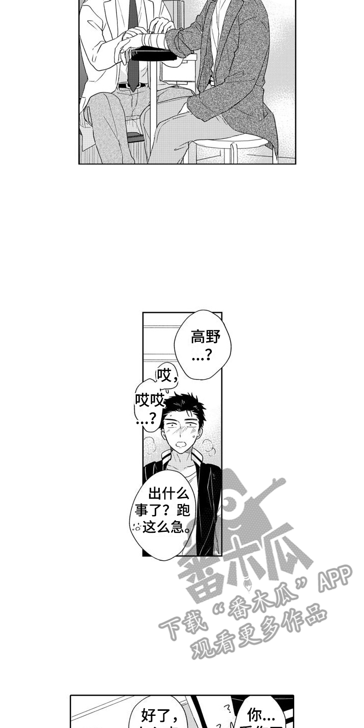 《高野警官》漫画最新章节第9章：吓一跳免费下拉式在线观看章节第【8】张图片