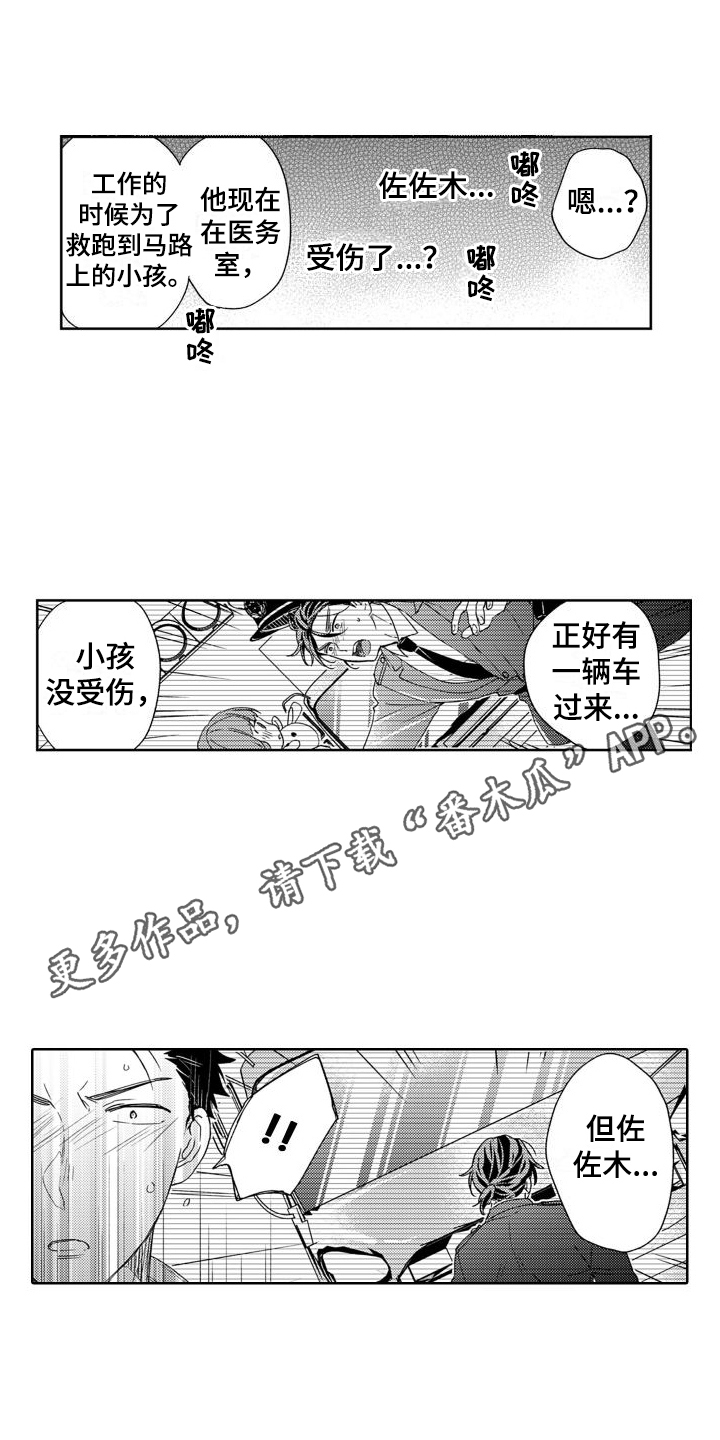 《高野警官》漫画最新章节第9章：吓一跳免费下拉式在线观看章节第【10】张图片