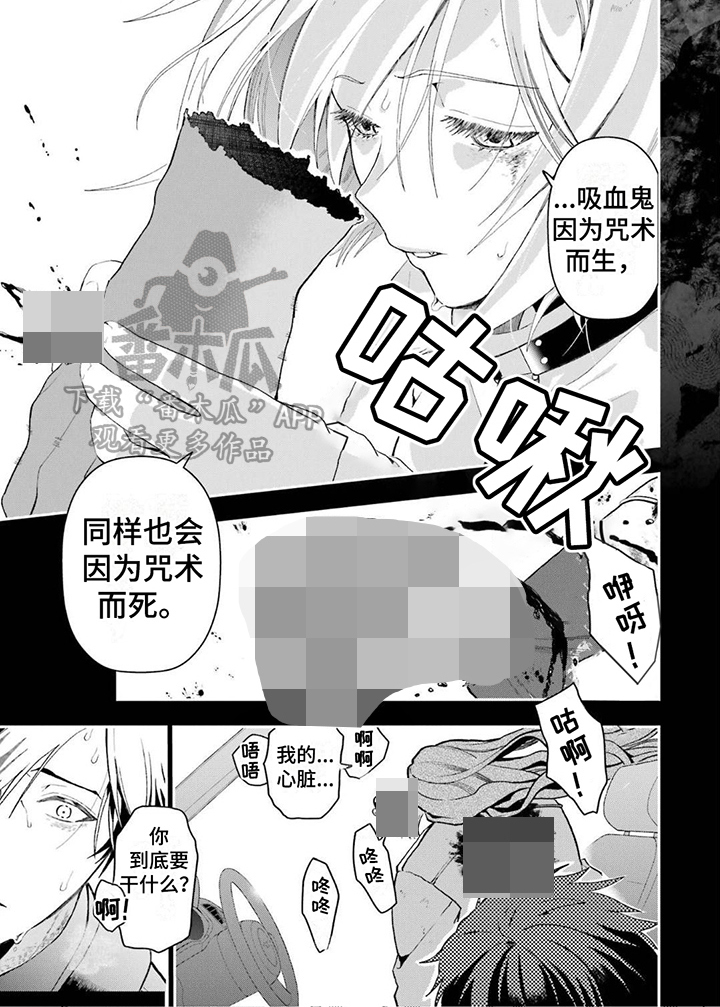 《诅咒血姫》漫画最新章节第7章：诅咒免费下拉式在线观看章节第【1】张图片