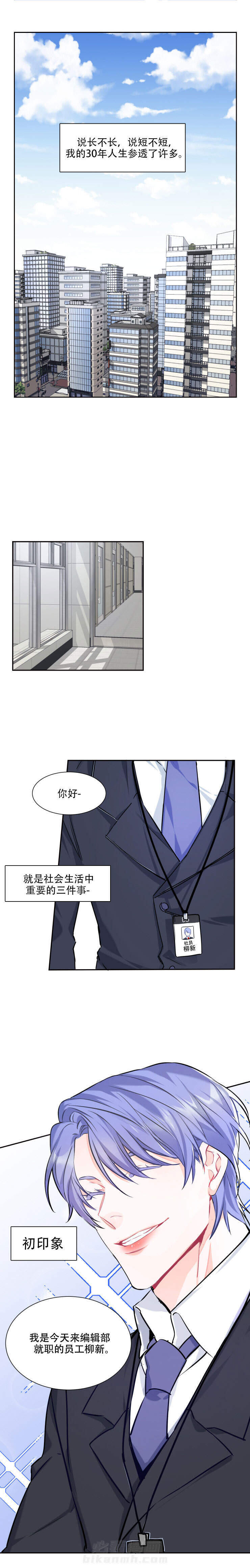 《渣过的前任逆袭了》漫画最新章节第1话 1_入职免费下拉式在线观看章节第【5】张图片