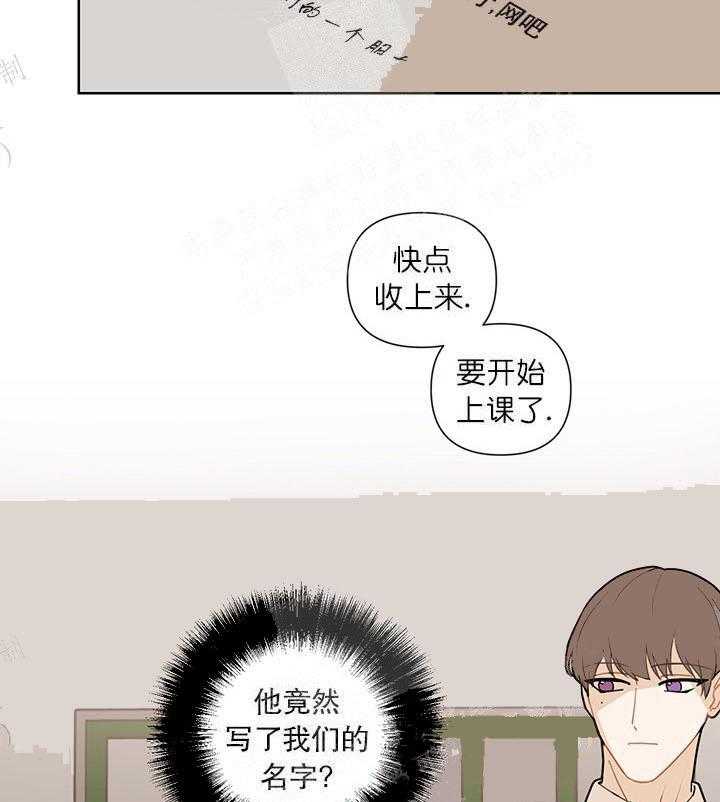 《该死的甜美》漫画最新章节第18话 问卷名单免费下拉式在线观看章节第【2】张图片