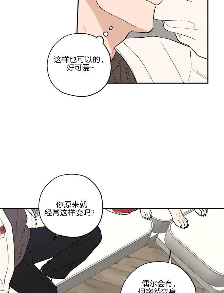 《蠢狼抱枕饲养录》漫画最新章节第39话 和我试试免费下拉式在线观看章节第【14】张图片