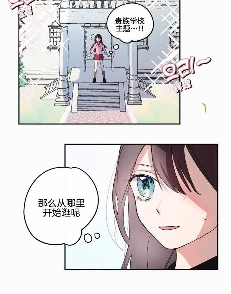 《扑通扑通攻略记》漫画最新章节第2话 2_攻略对象出现免费下拉式在线观看章节第【16】张图片