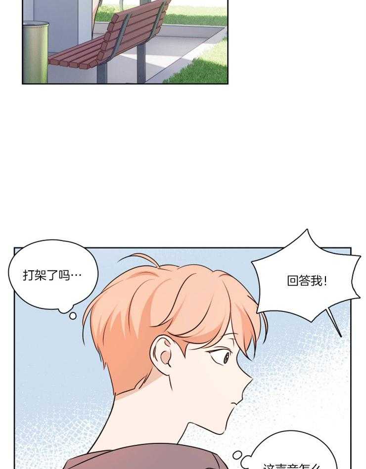 《桃皮绒花》漫画最新章节第12话 撞见壁咚现场免费下拉式在线观看章节第【21】张图片