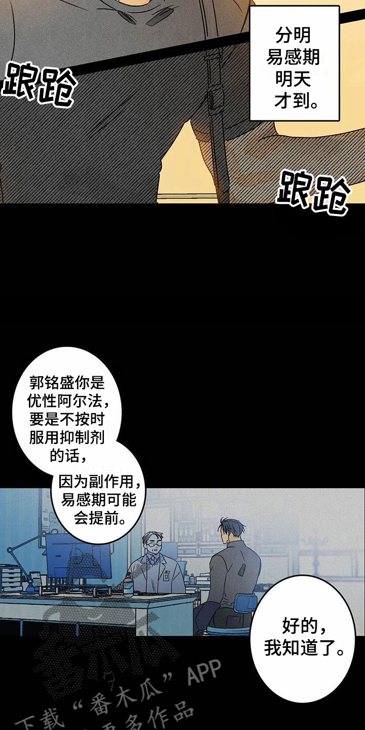 《易感期大作战》漫画最新章节第10章喜欢这个人免费下拉式在线观看章节第【13】张图片