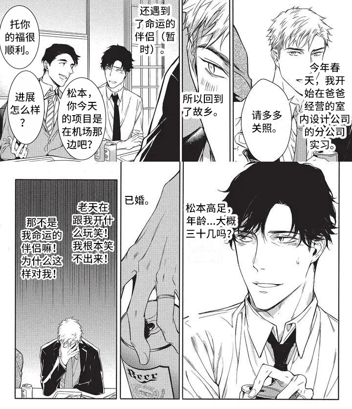 《命定的他》漫画最新章节第1章命运免费下拉式在线观看章节第【1】张图片