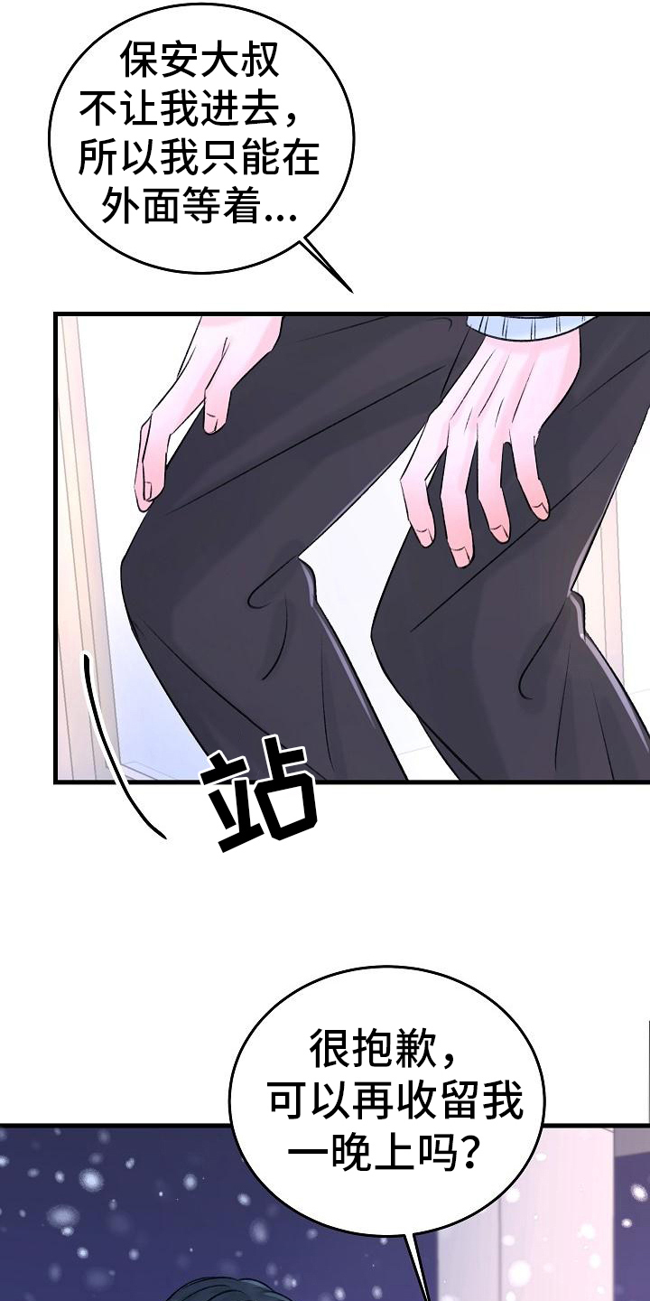 《乱来的初恋》漫画最新章节第14章收留免费下拉式在线观看章节第【12】张图片