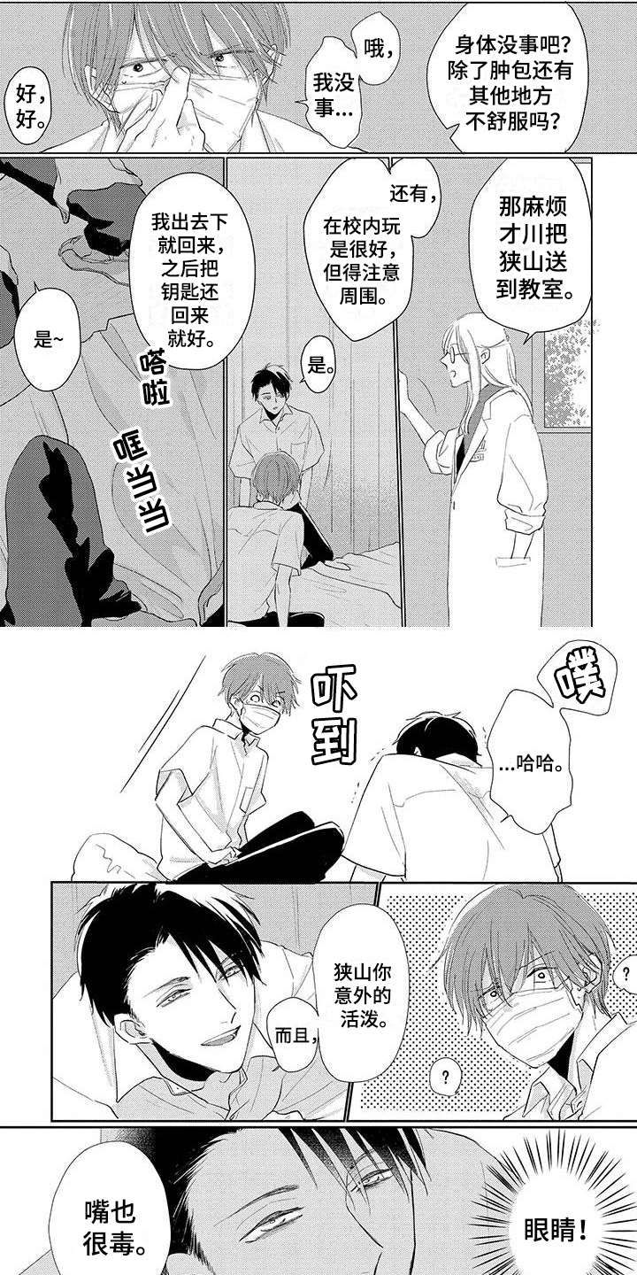 《毒舌男友》漫画最新章节第2章印象免费下拉式在线观看章节第【7】张图片