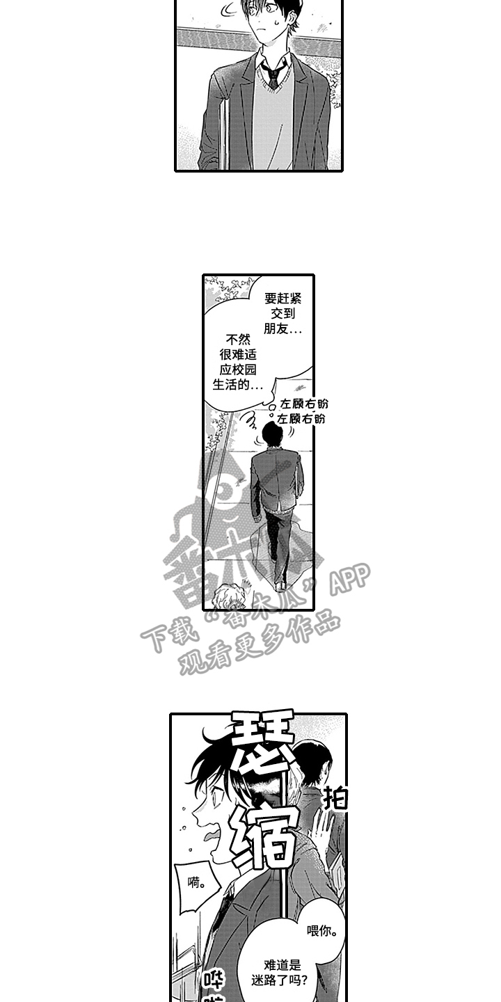 《命运来到我身边》漫画最新章节第21章【番外】初识免费下拉式在线观看章节第【9】张图片