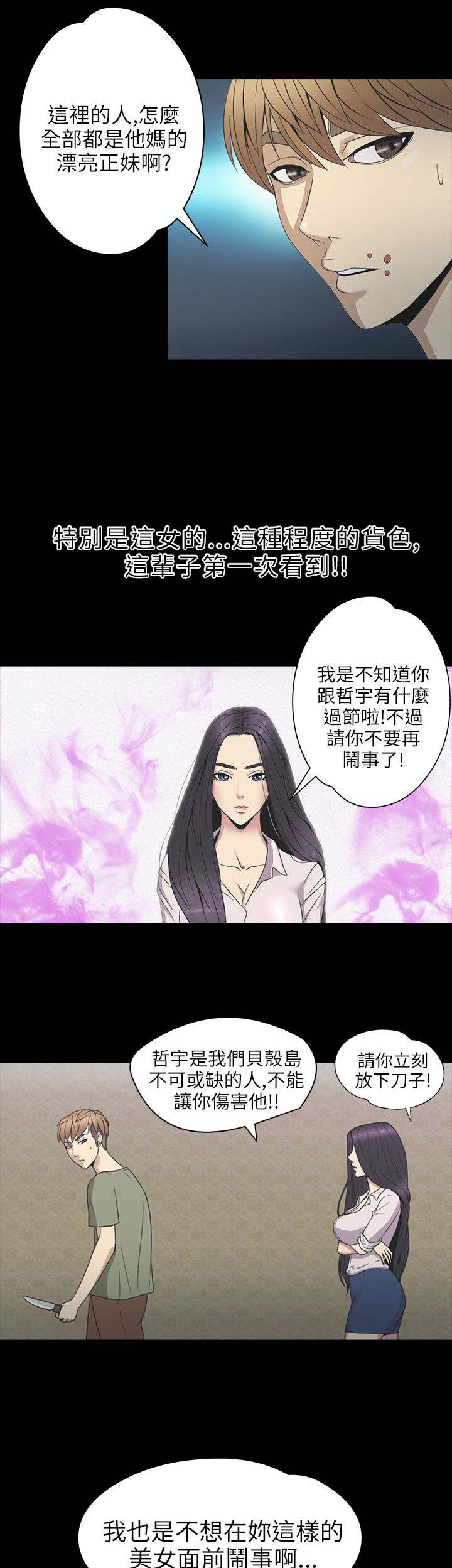 《神秘小岛》漫画最新章节第21章囚禁免费下拉式在线观看章节第【7】张图片