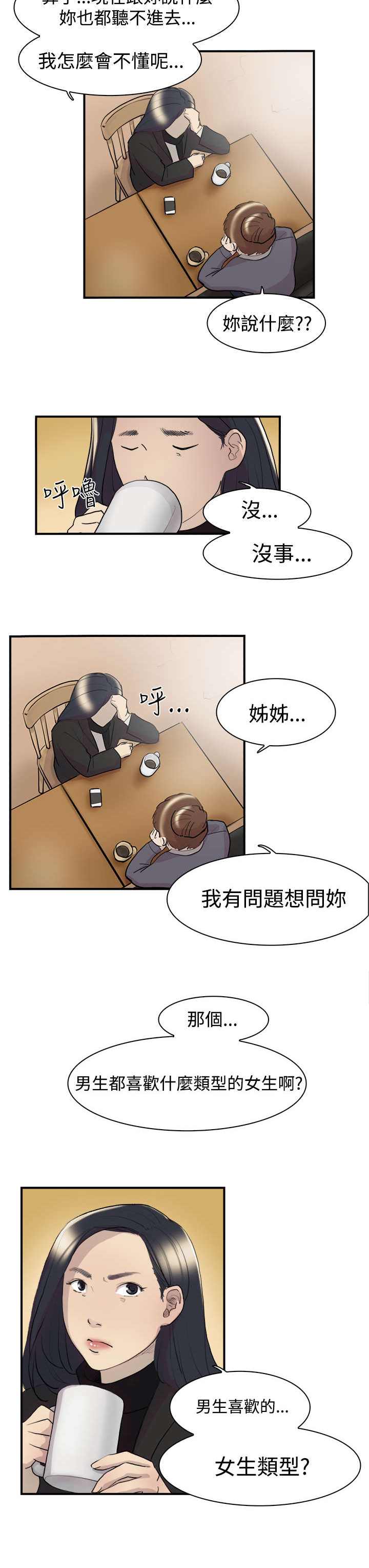 《昼夜男友》漫画最新章节第8章理想型免费下拉式在线观看章节第【17】张图片