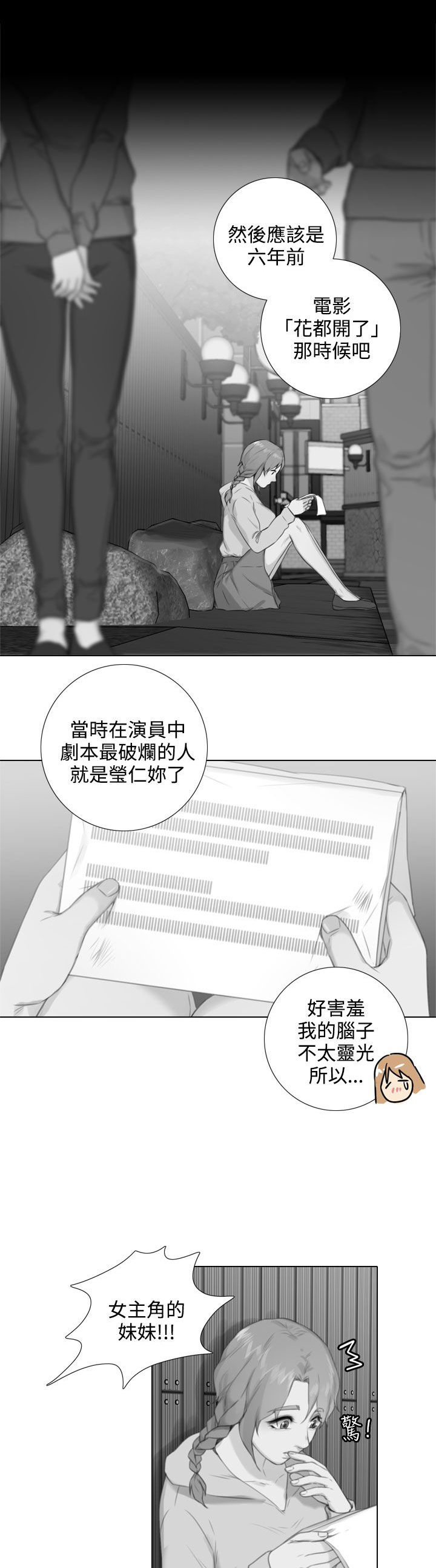 《真实的表演》漫画最新章节第48章大学路免费下拉式在线观看章节第【11】张图片