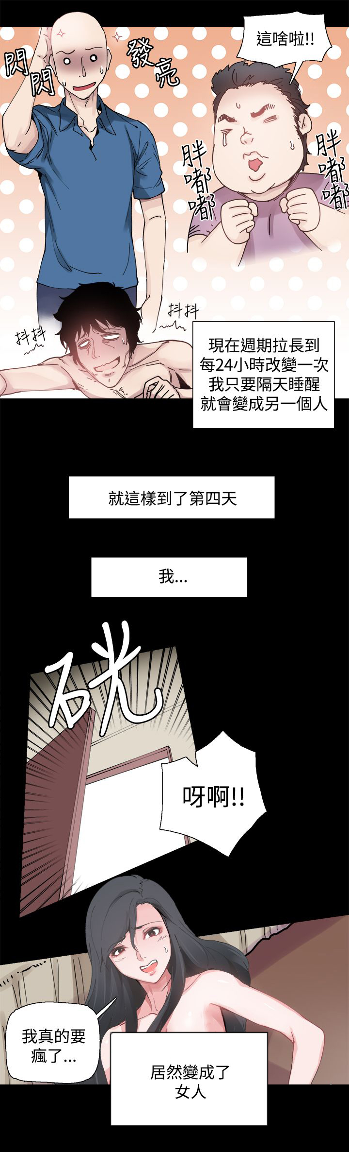 《整容针》漫画最新章节第2章变成女人免费下拉式在线观看章节第【9】张图片