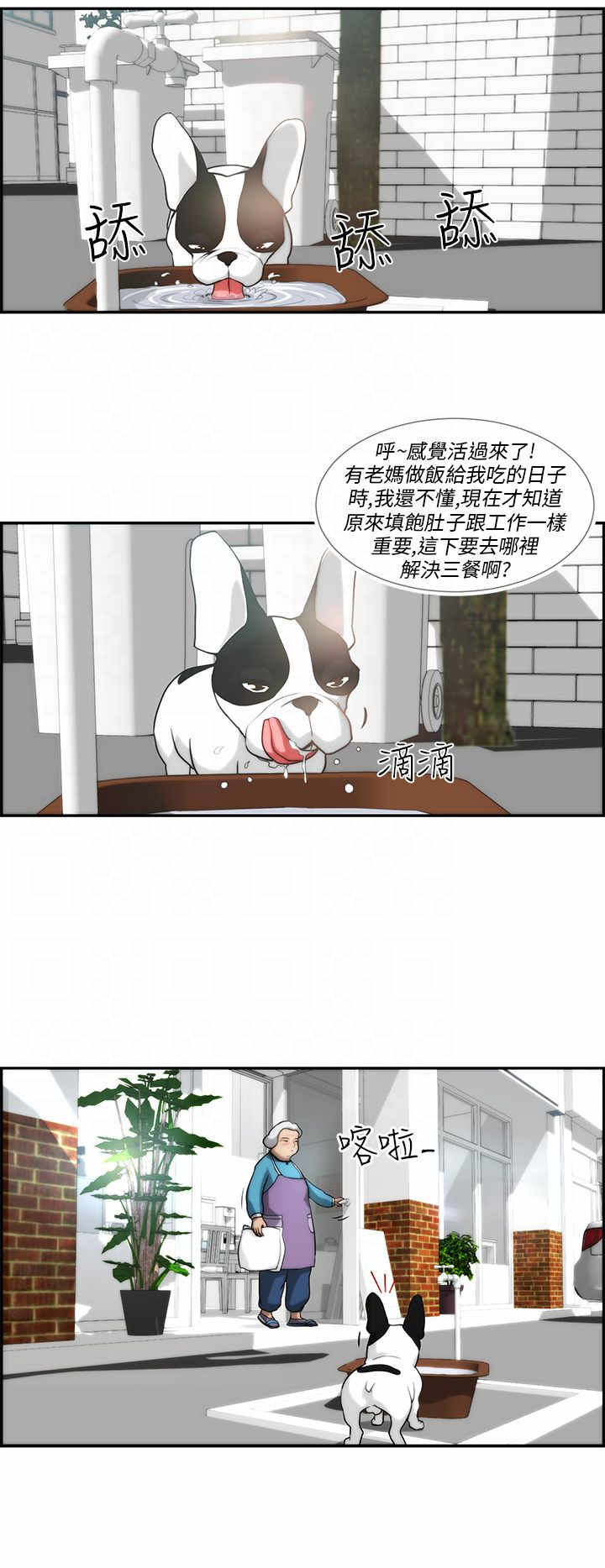 《物种转换》漫画最新章节第3章流浪免费下拉式在线观看章节第【7】张图片