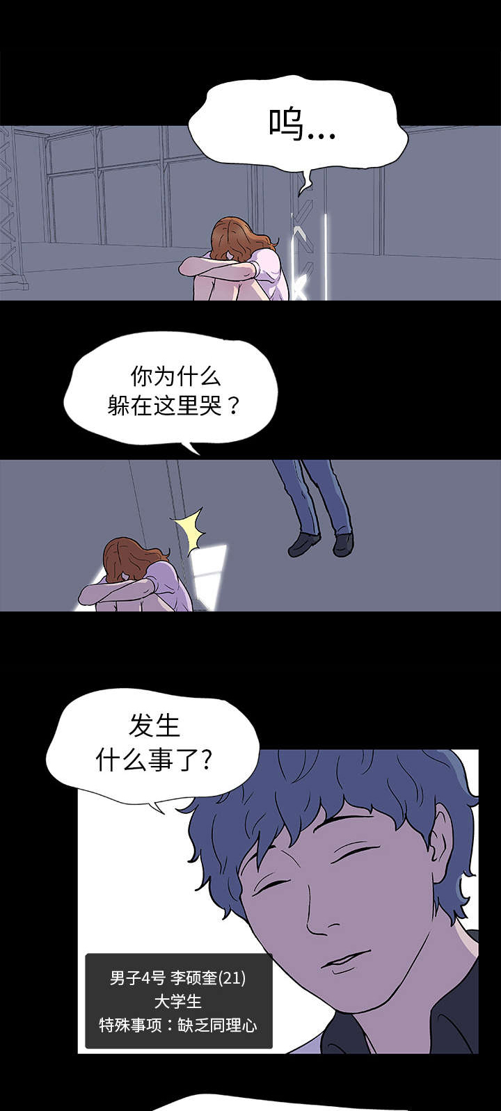 《孤岛猎场》漫画最新章节第4章争斗免费下拉式在线观看章节第【12】张图片