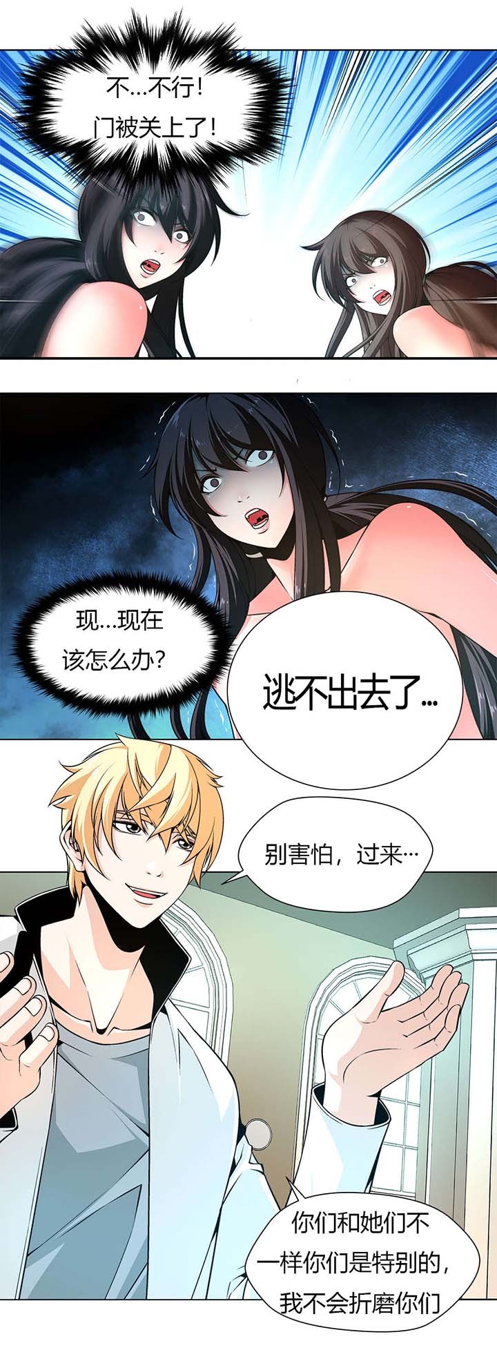 《监禁庄园》漫画最新章节第6章太脏了免费下拉式在线观看章节第【8】张图片