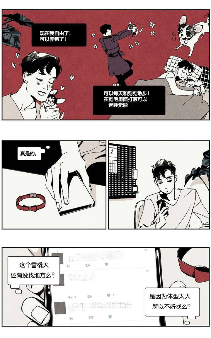 《入夜为人》漫画最新章节第1章领狗记免费下拉式在线观看章节第【5】张图片