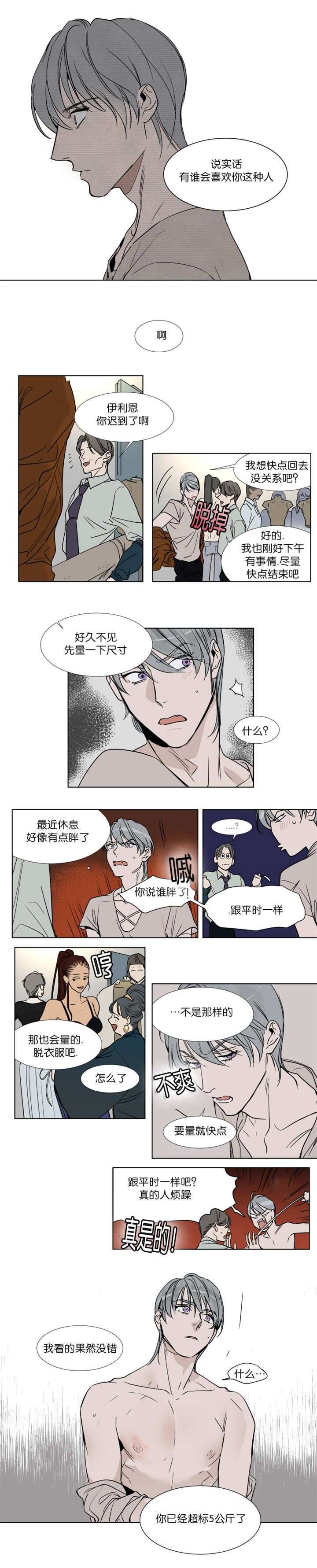 《英伦式流言》漫画最新章节第28章超标五公斤免费下拉式在线观看章节第【1】张图片