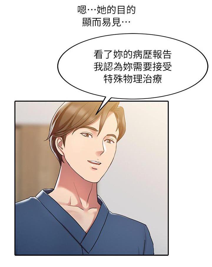 《弹指之间》漫画最新章节第1章物理治疗师免费下拉式在线观看章节第【6】张图片