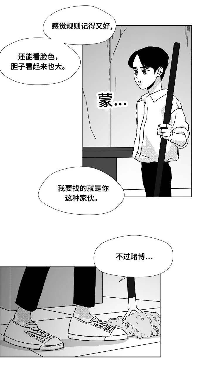 《听牌》漫画最新章节第30章想不想当选手免费下拉式在线观看章节第【10】张图片