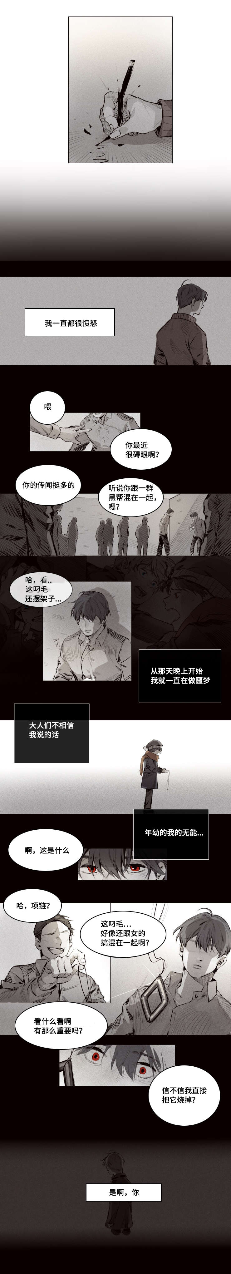 《代价者》漫画最新章节第3章第一次免费下拉式在线观看章节第【3】张图片