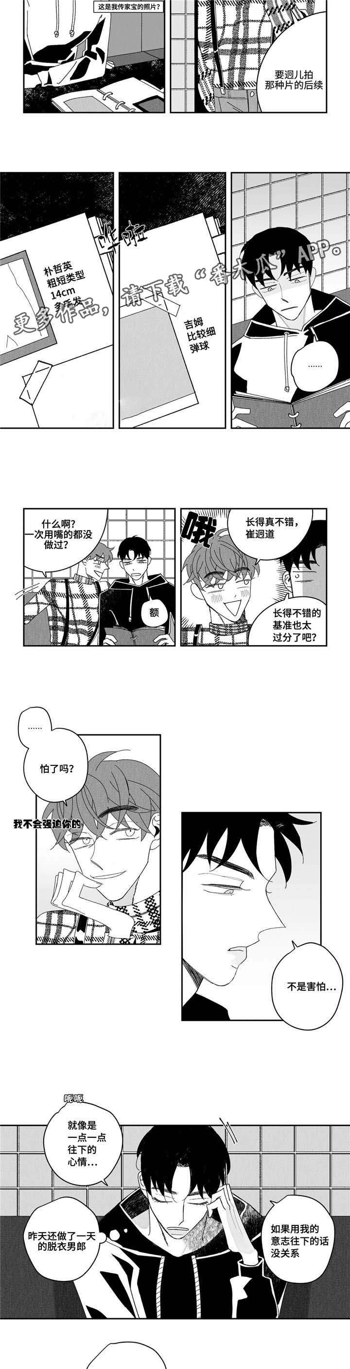 《败类原型》漫画最新章节第4章拍摄免费下拉式在线观看章节第【9】张图片