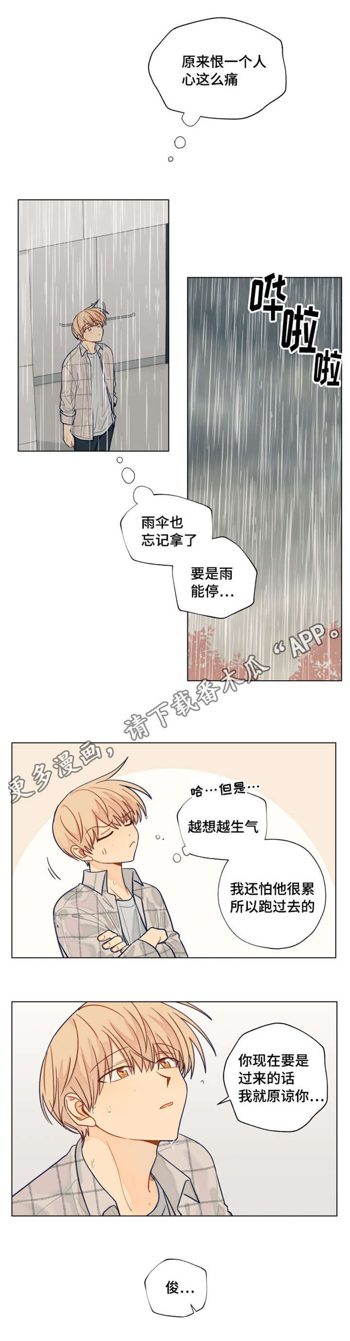 《契约对象》漫画最新章节第29章生气免费下拉式在线观看章节第【1】张图片