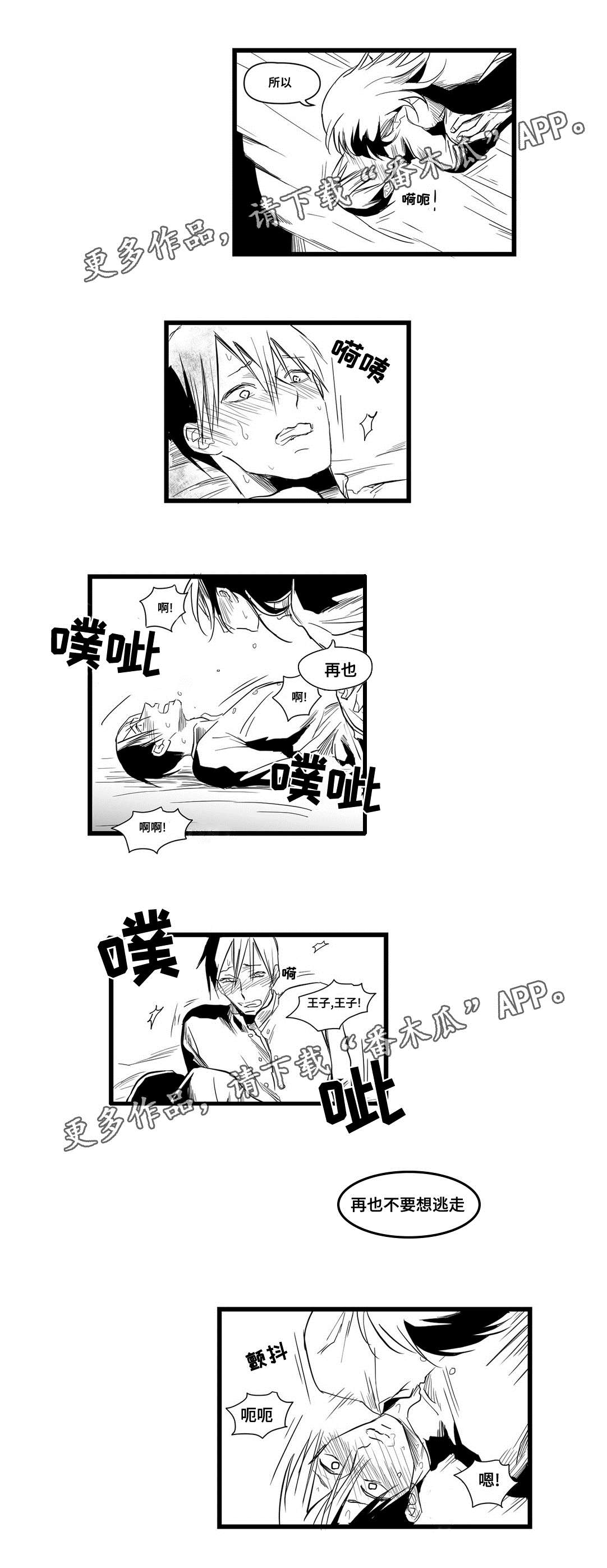 《巫师与王子》漫画最新章节第7章逃跑免费下拉式在线观看章节第【4】张图片