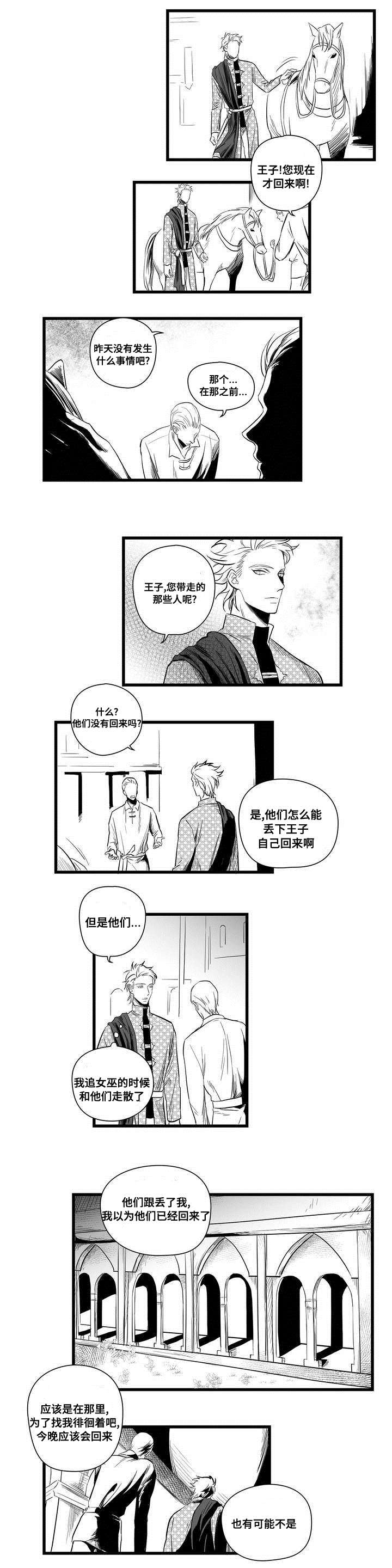 《巫师与王子》漫画最新章节第2章失踪的士兵免费下拉式在线观看章节第【8】张图片