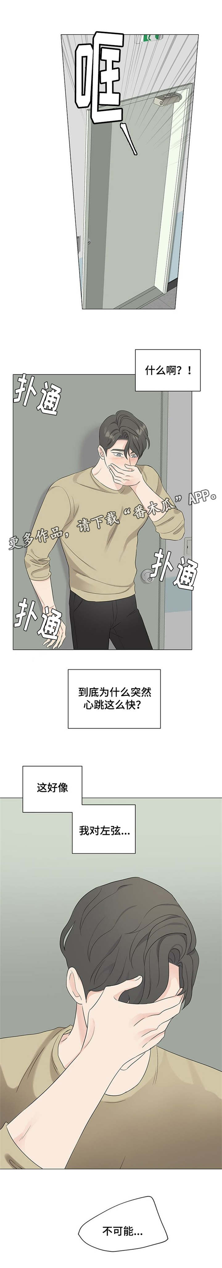 《消融》漫画最新章节第11章心跳加速免费下拉式在线观看章节第【6】张图片