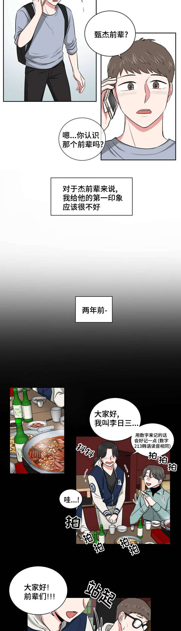 《心花室放》漫画最新章节第1章重新认识免费下拉式在线观看章节第【9】张图片