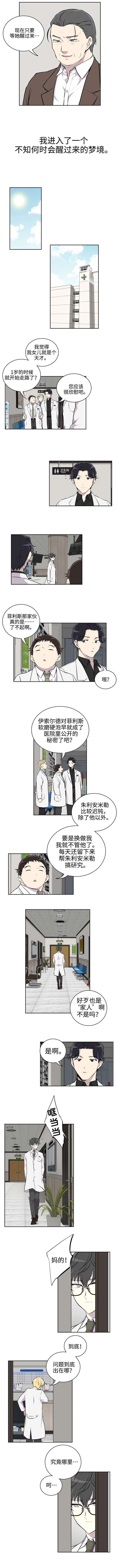 《伪装的目的》漫画最新章节第4章植物人免费下拉式在线观看章节第【2】张图片